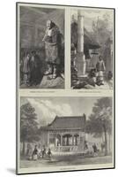 Sketches in China-null-Mounted Giclee Print