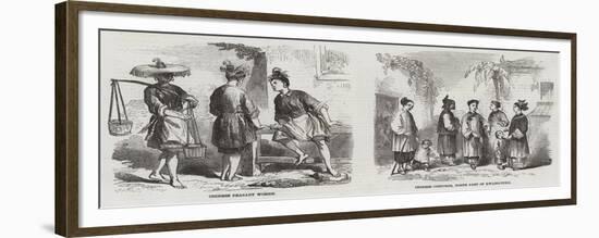 Sketches in China-null-Framed Giclee Print