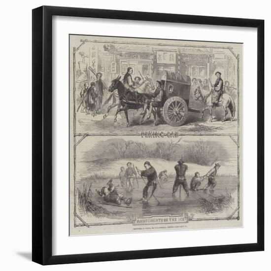 Sketches in China-null-Framed Giclee Print