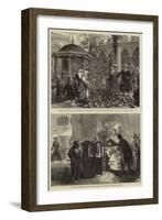 Sketches in Constantinople-null-Framed Giclee Print