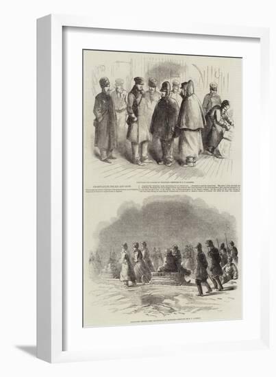 Sketches in Cronstadt-Robert Thomas Landells-Framed Giclee Print