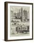 Sketches in Dublin Connected with the Murder Conspiracy-null-Framed Giclee Print