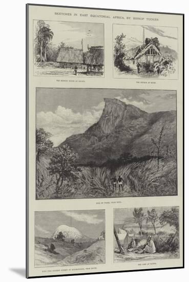 Sketches in East Equatorial Africa-null-Mounted Giclee Print