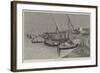 Sketches in Egypt, Luxor-Charles Auguste Loye-Framed Giclee Print