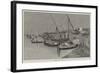 Sketches in Egypt, Luxor-Charles Auguste Loye-Framed Giclee Print