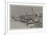 Sketches in Egypt, Luxor-Charles Auguste Loye-Framed Giclee Print