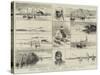 Sketches in Egypt, Up the Nile, from Girgeh to Kenneh-Charles Auguste Loye-Stretched Canvas