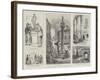 Sketches in Florence-William Henry Pike-Framed Giclee Print