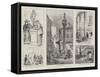 Sketches in Florence-William Henry Pike-Framed Stretched Canvas