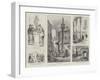 Sketches in Florence-William Henry Pike-Framed Giclee Print