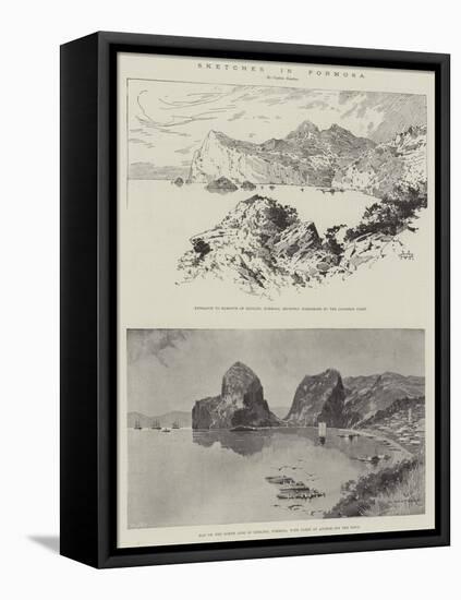 Sketches in Formosa-Charles Auguste Loye-Framed Stretched Canvas