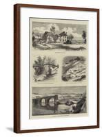 Sketches in France-null-Framed Giclee Print