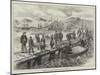 Sketches in Iceland, Landing Dried Cod at Reykjavik-L. Huard-Mounted Giclee Print
