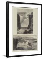 Sketches in Iceland-null-Framed Giclee Print