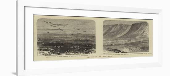 Sketches in Iceland-null-Framed Giclee Print