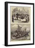 Sketches in India-null-Framed Giclee Print