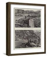 Sketches in India-null-Framed Giclee Print