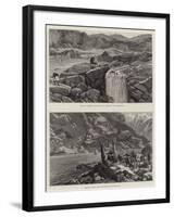 Sketches in India-null-Framed Giclee Print