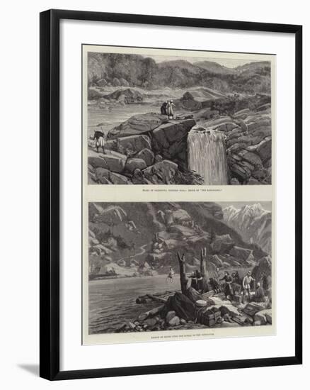 Sketches in India-null-Framed Giclee Print