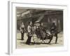 Sketches in Japan, Temple-Street, Nagasaki-null-Framed Giclee Print