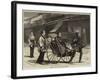 Sketches in Japan, Temple-Street, Nagasaki-null-Framed Giclee Print