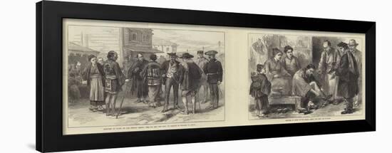 Sketches in Japan-null-Framed Giclee Print