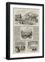 Sketches in Japan-null-Framed Premium Giclee Print