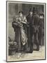 Sketches in London, a Flower Girl-Frank Holl-Mounted Giclee Print