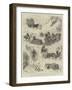 Sketches in London and the Suburbs During the Snowstorm, Tuesday, 18 January-null-Framed Giclee Print