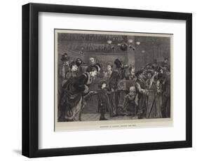 Sketches in London, before the Bar-Arthur Boyd Houghton-Framed Giclee Print