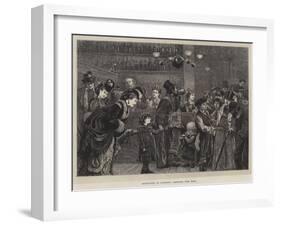 Sketches in London, before the Bar-Arthur Boyd Houghton-Framed Giclee Print