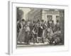 Sketches in Madrid, Loungers in the Calle De Sevilla-null-Framed Giclee Print