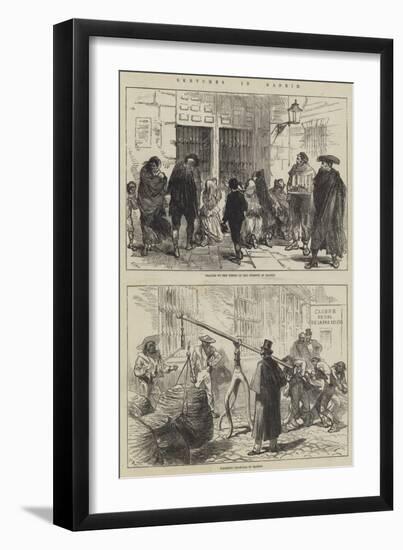 Sketches in Madrid-Charles Robinson-Framed Giclee Print