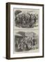 Sketches in Manilla-null-Framed Giclee Print