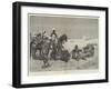 Sketches in Morocco, a Chain of Prisoners from a Rebel Tribe-Gabriel Nicolet-Framed Giclee Print