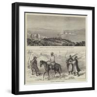 Sketches in Morocco-null-Framed Giclee Print