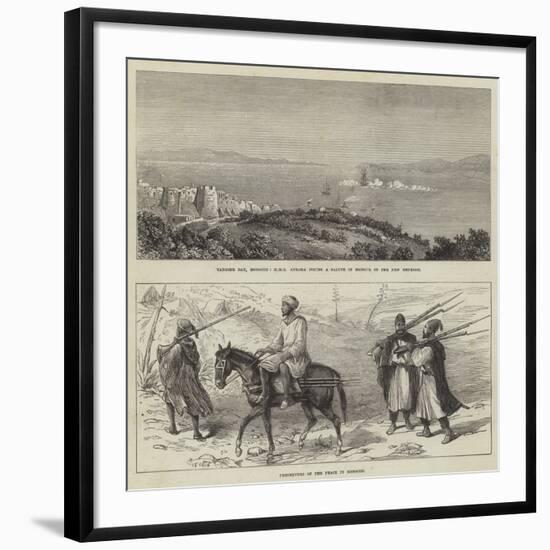 Sketches in Morocco-null-Framed Giclee Print