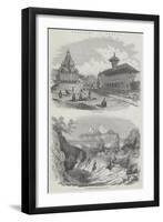 Sketches in Nepaul-null-Framed Giclee Print