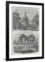 Sketches in Nepaul-null-Framed Giclee Print