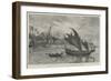 Sketches in New Guinea, a Lakatoi, or Native Trading-Vessel, of Kerepunu-null-Framed Giclee Print