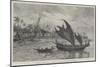 Sketches in New Guinea, a Lakatoi, or Native Trading-Vessel, of Kerepunu-null-Mounted Giclee Print