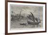 Sketches in New Guinea, a Lakatoi, or Native Trading-Vessel, of Kerepunu-null-Framed Giclee Print