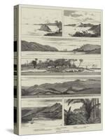 Sketches in New Guinea-Charles Auguste Loye-Stretched Canvas