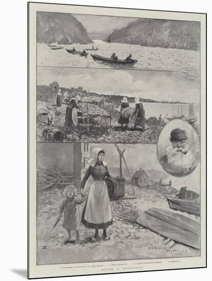 Sketches in Newfoundland-Henry Charles Seppings Wright-Mounted Giclee Print