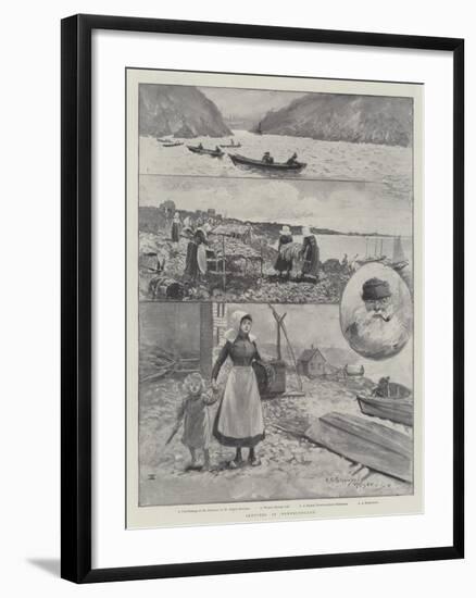 Sketches in Newfoundland-Henry Charles Seppings Wright-Framed Giclee Print