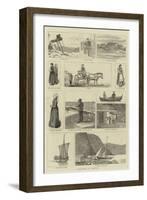 Sketches in Norway-null-Framed Giclee Print