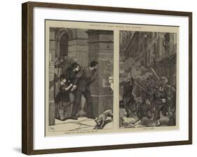 Sketches in Paris During the Fighting-Robert Walker Macbeth-Framed Giclee Print