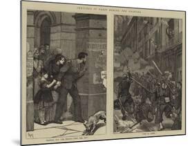 Sketches in Paris During the Fighting-Robert Walker Macbeth-Mounted Giclee Print