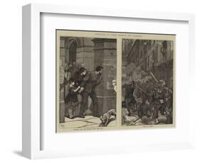 Sketches in Paris During the Fighting-Robert Walker Macbeth-Framed Giclee Print