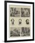 Sketches in Paris under the Commune-null-Framed Giclee Print